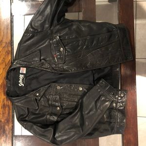 Leather jacket